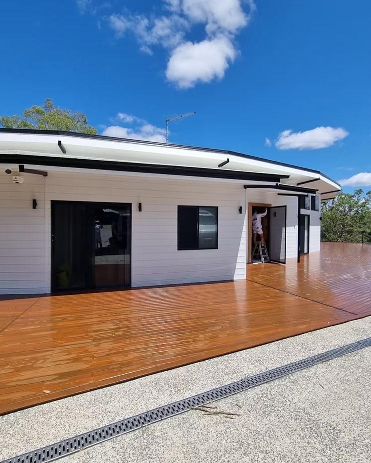 Two-storey home in Karalee freshly painted by Nu-Look Painting